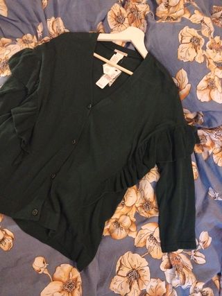 Cardigan Intimissimi donna verde bottiglia