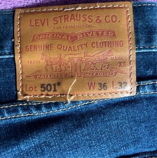 Pantalón corto Levis 501 Azul Talla L
