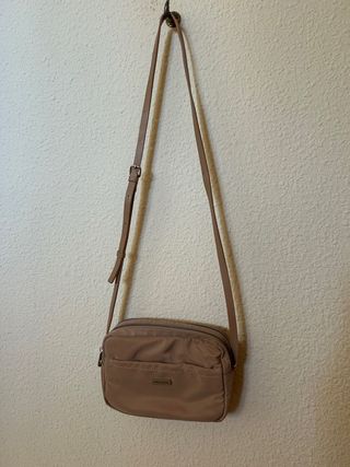 Bolso marrón con 3 compartimentos – Pull&Bear
