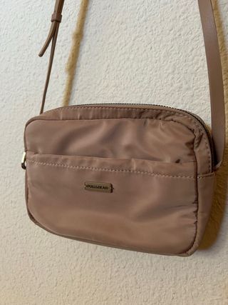 Bolso marrón con 3 compartimentos – Pull&Bear