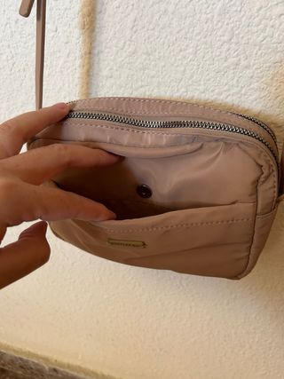 Bolso marrón con 3 compartimentos – Pull&Bear