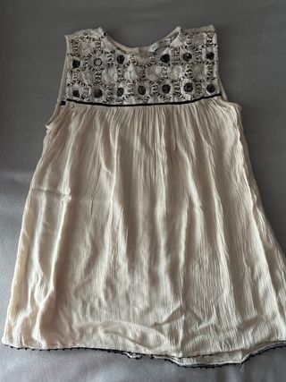 Camisa Zara sin mangas Talla S