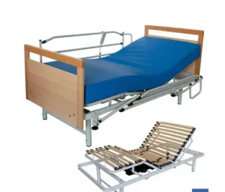 2 Camas Hospital Metálicas y Madera