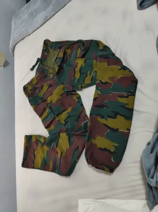 Pantalón de drill camuflado