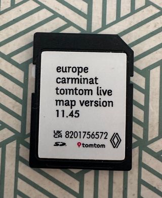 Renault Tarjeta SD TomTom Live Carminat 11.45