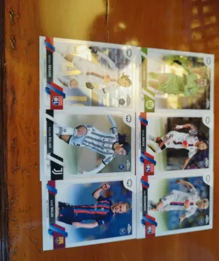 Cromos de fútbol Topps UEFA Champions League