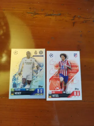 Cromos de fútbol Topps UEFA Champions League