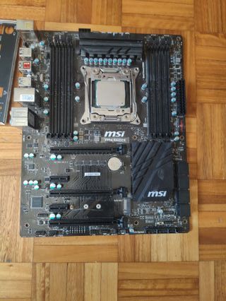 Placa Base MSI X99A Raider + CPU i7-5820K