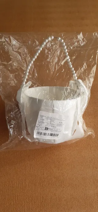 Cesta de flores boda