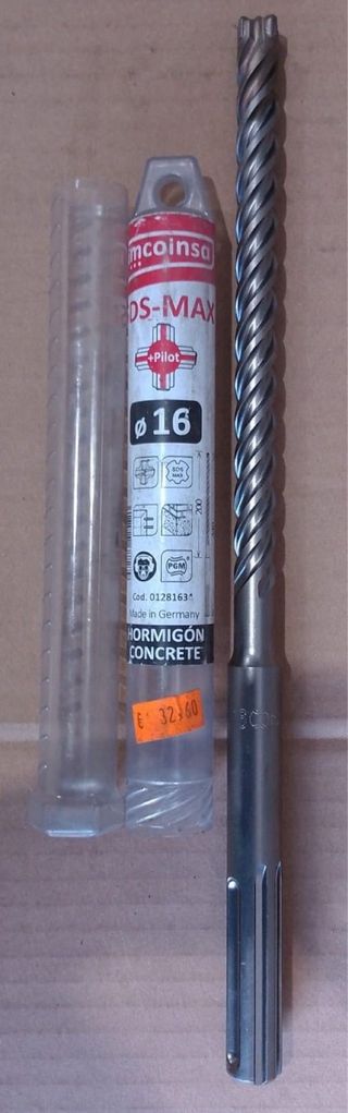 Broca para hormigón de 16mm taladro SDS NUEVA A ES
