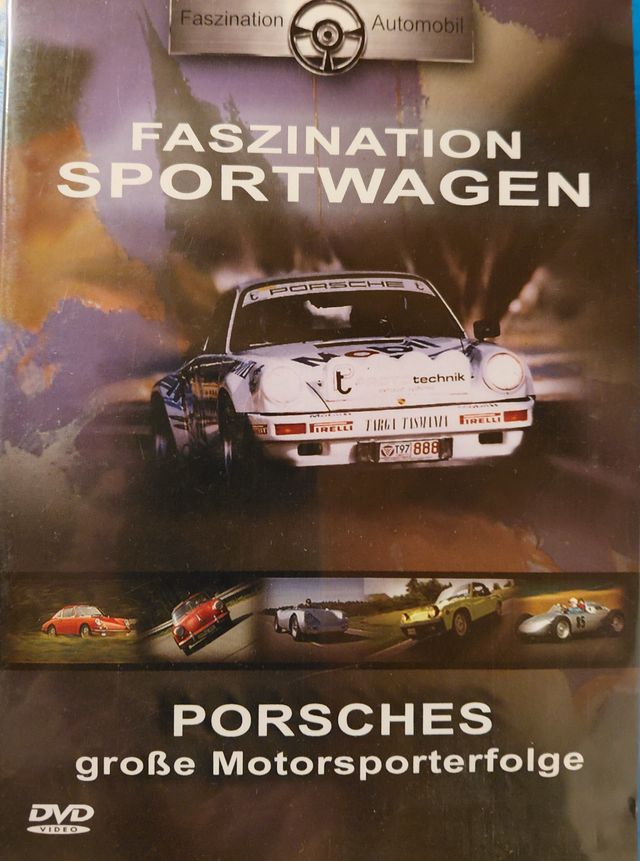 DVD Faszination Sportwagen Porsche