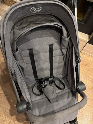 Carrito de paseo Twistshake gris