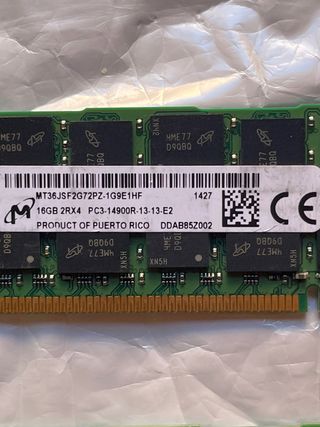 2x HP 16GB DDR3 RAM PC3-14900R