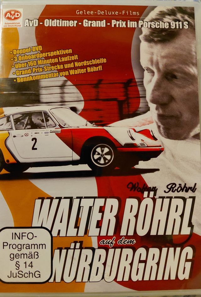DVD Rallye Walter Röhrl Nürburgring Porsche 911 S
