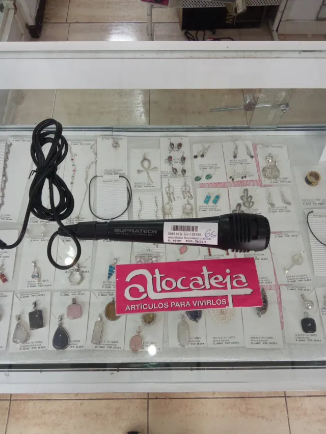 Micrófono Supratech Natural Technology....