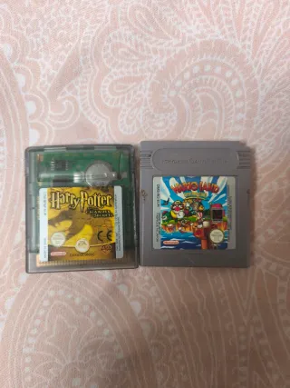 Juegos Game Boy: Harry Potter y Mario Land