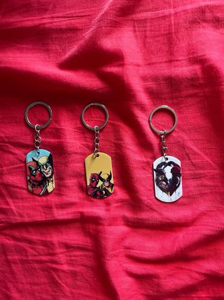 Portachiavi Marvel Deadpool e Wolverine