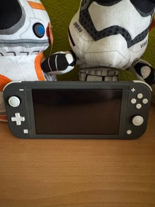 Nintendo Switch Lite nero + scatola + custodia