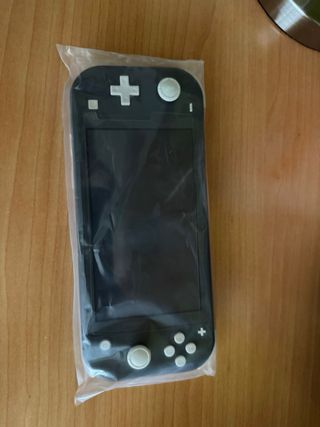 Nintendo Switch Lite nero + scatola + custodia