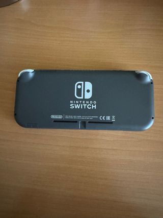 Nintendo Switch Lite nero + scatola + custodia