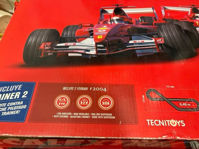 Circuito Scalextric F1 Ferrari 2004