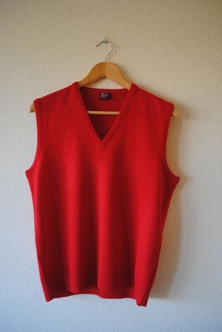 Blusa sin mangas vintage hecha en Esp. COMO NUEVA