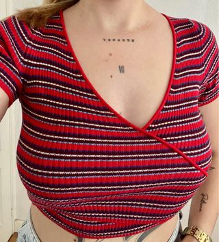 Camiseta Pull and Bear Rayas Talla S