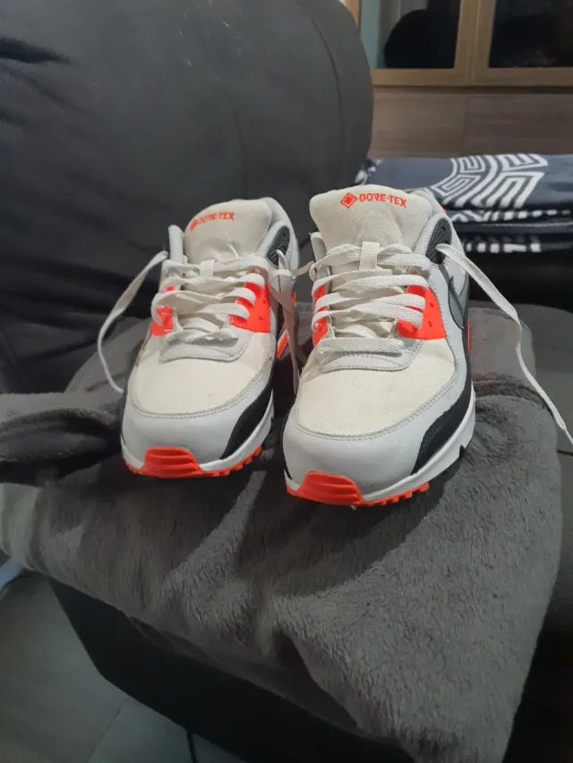 Nike Air Gore-Tex Bambas Naranja Blanco