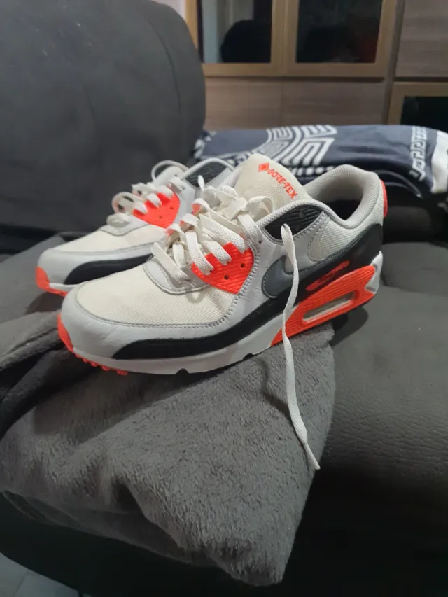 Nike Air Gore-Tex Bambas Naranja Blanco