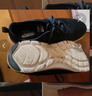 Zapatillas Skechers Air-Cooled Memory Foam Negras