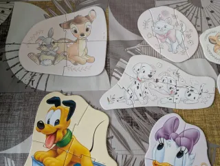10 Puzzles Disney 4-5 piezas