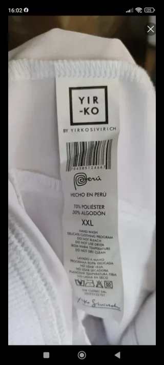 Casaca Cortavientos Perú Yirko Sivirich XL Unisex