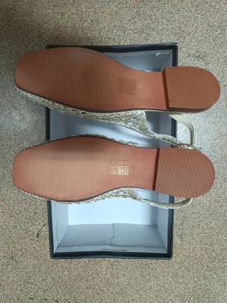 Sandalias doradas Camila's talla 37