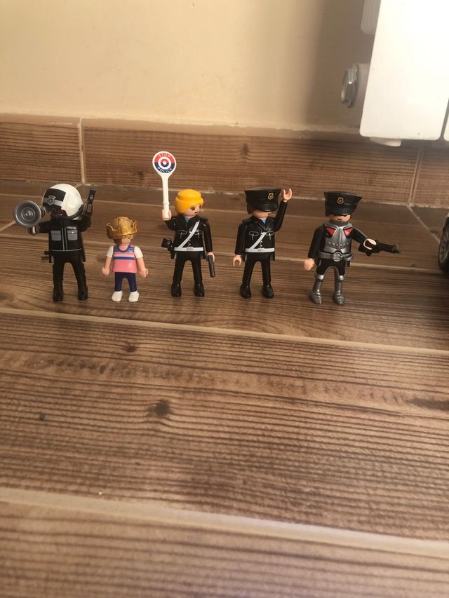 Lote 5 Figuras Policía Playmobil
