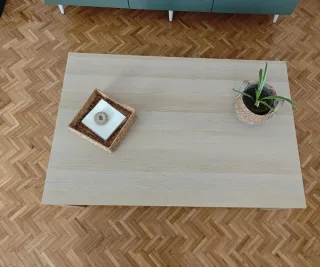 Mueble TV Besta Ikea Roble/Verde