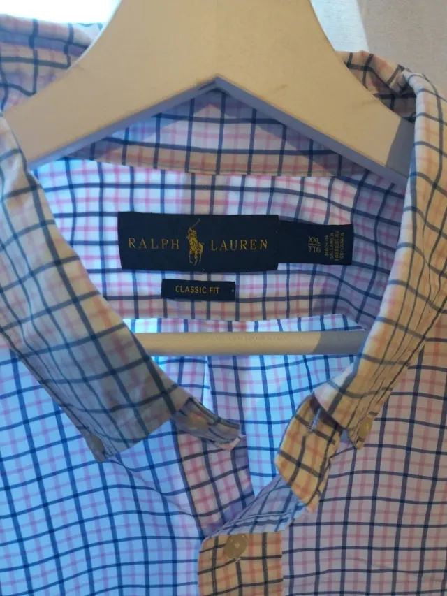 Camicia uomo Ralph Lauren a quadretti