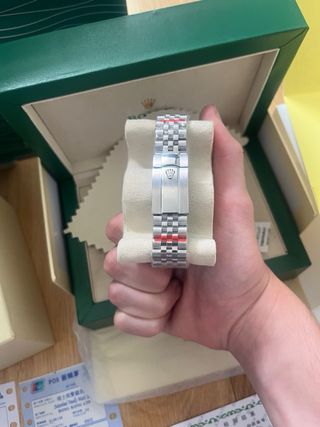 Rolex Datejust Plata
