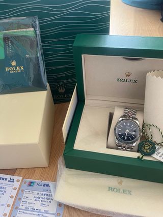 Rolex Datejust Plata