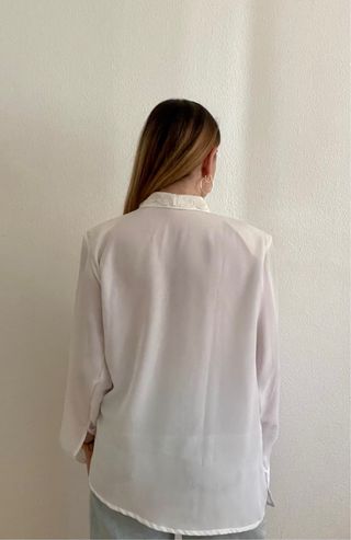 Camisa Vintage Encaje