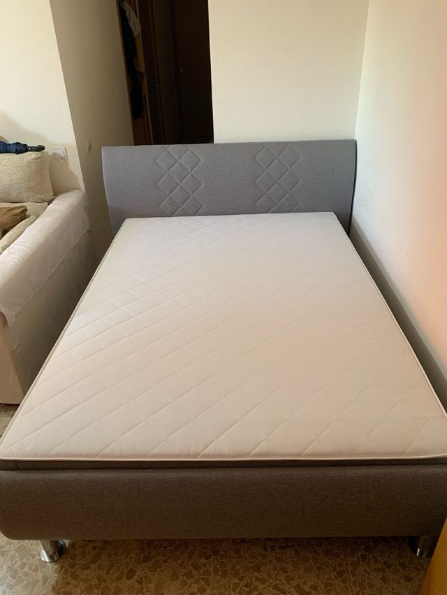 Cama Matrimonio Tapizada 135x200