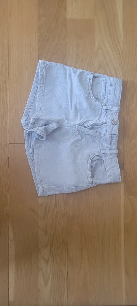 Vaquero corto gris Zara Kids