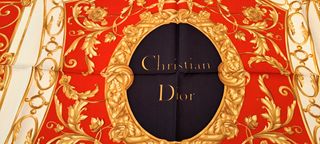 Pañuelo de seda 100% Christian Dior 