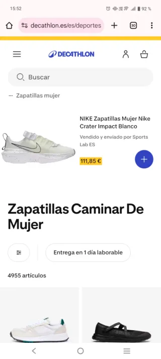 Deportivas Nike Crater Impact