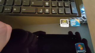 Pc Notebook Portatile ASUS nero da RIPARARE
