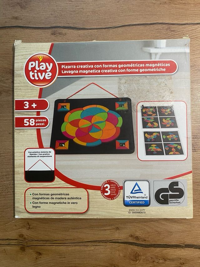 Playtive Juego Magnético Formas Geométricas