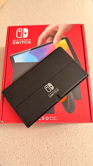 Nintendo Switch OLED Joy-Con Blu/Ros
