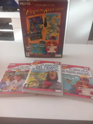 3 Juegos PC CD-ROM El Pequeño Aventurero