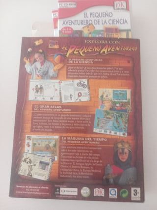 3 Juegos PC CD-ROM El Pequeño Aventurero