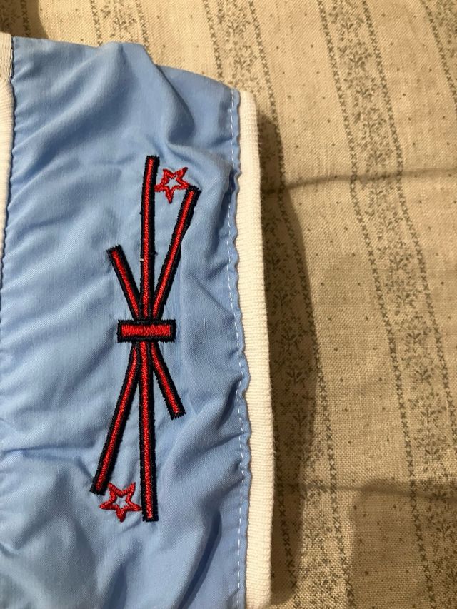 Polo La Martina Blanco y Azul Sin Uso