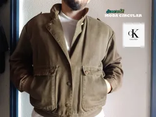 Chaqueta Calvin Klein Verde Talla L